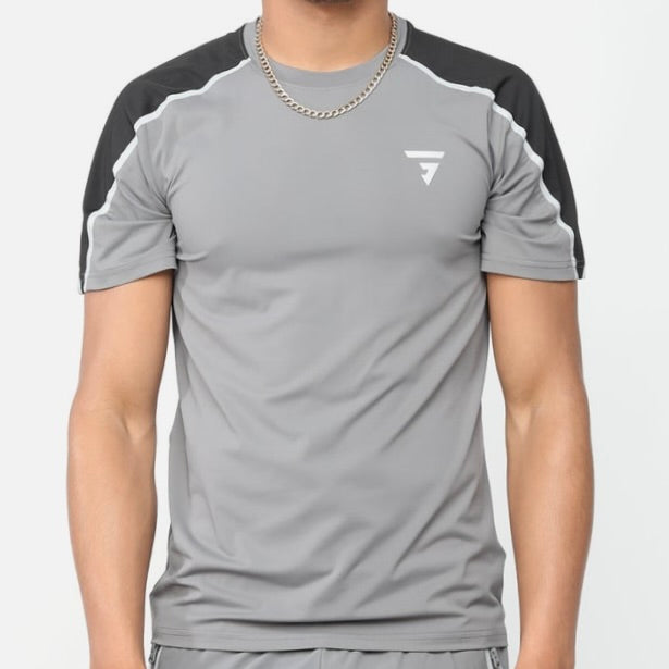 GRIID Reflect Tee - Grey / Black