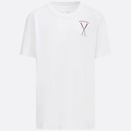 DJK Bassball Tee - White