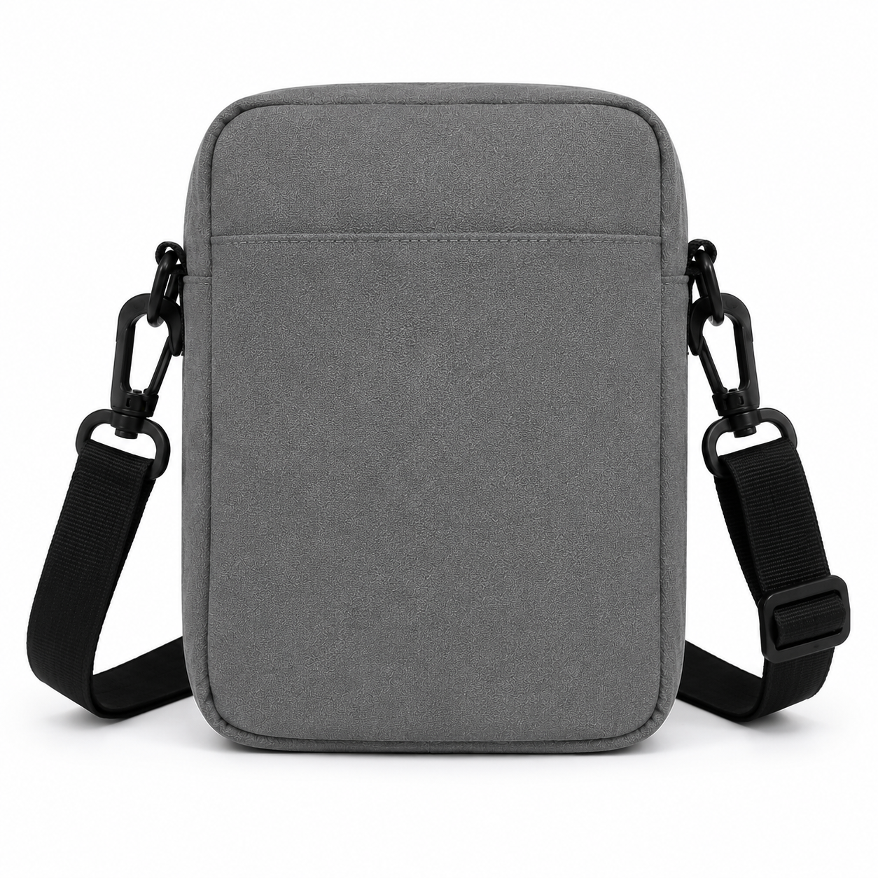 Dash Logo Crossbody Bag - Grey / Pink foam
