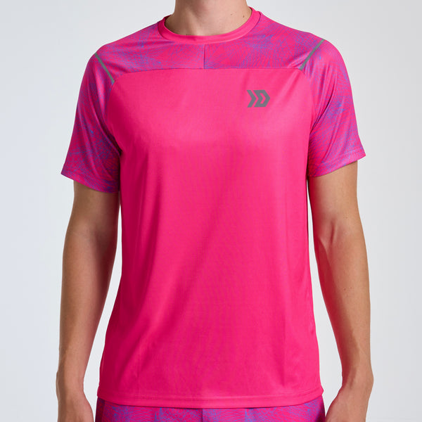 DASH Hyperweb Tee - Pink