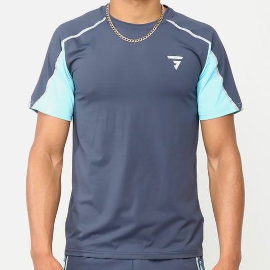 GRIID Reflect Tee - Navy / Blue