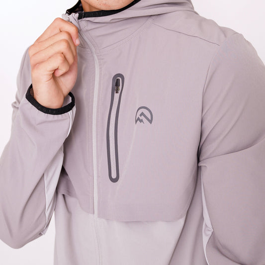 Flux Versatility Jacket - Light Grey / Dark Grey (Junior)