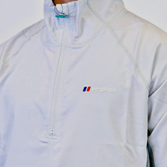 Berghaus Wavertree Half Zip - Light Grey