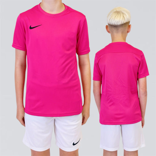 Nike Dri Fit Set - Pink / White (Junior)