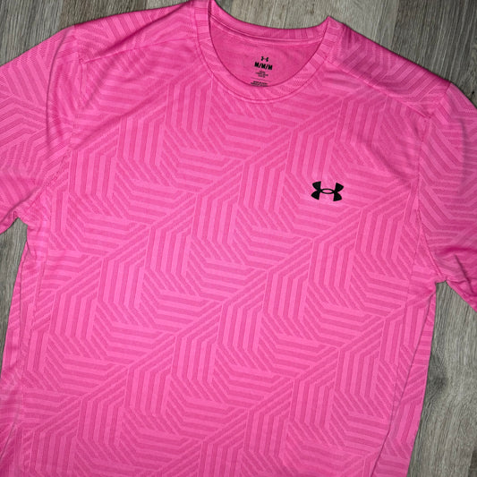 Under Armour Vent Geotessa Tee - Pink