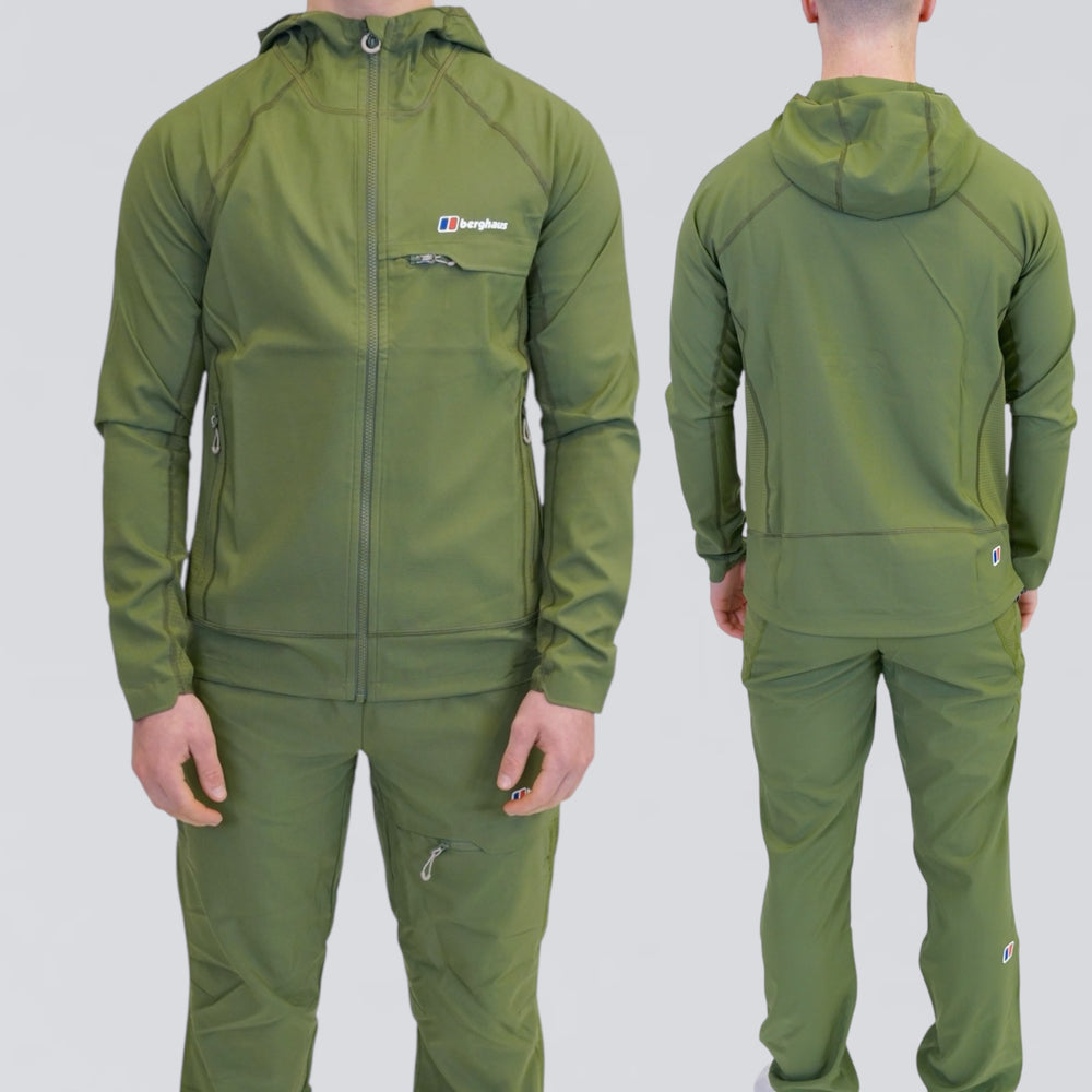 Berghaus Wavertree - Jacket & Bottoms Set - Dark Green