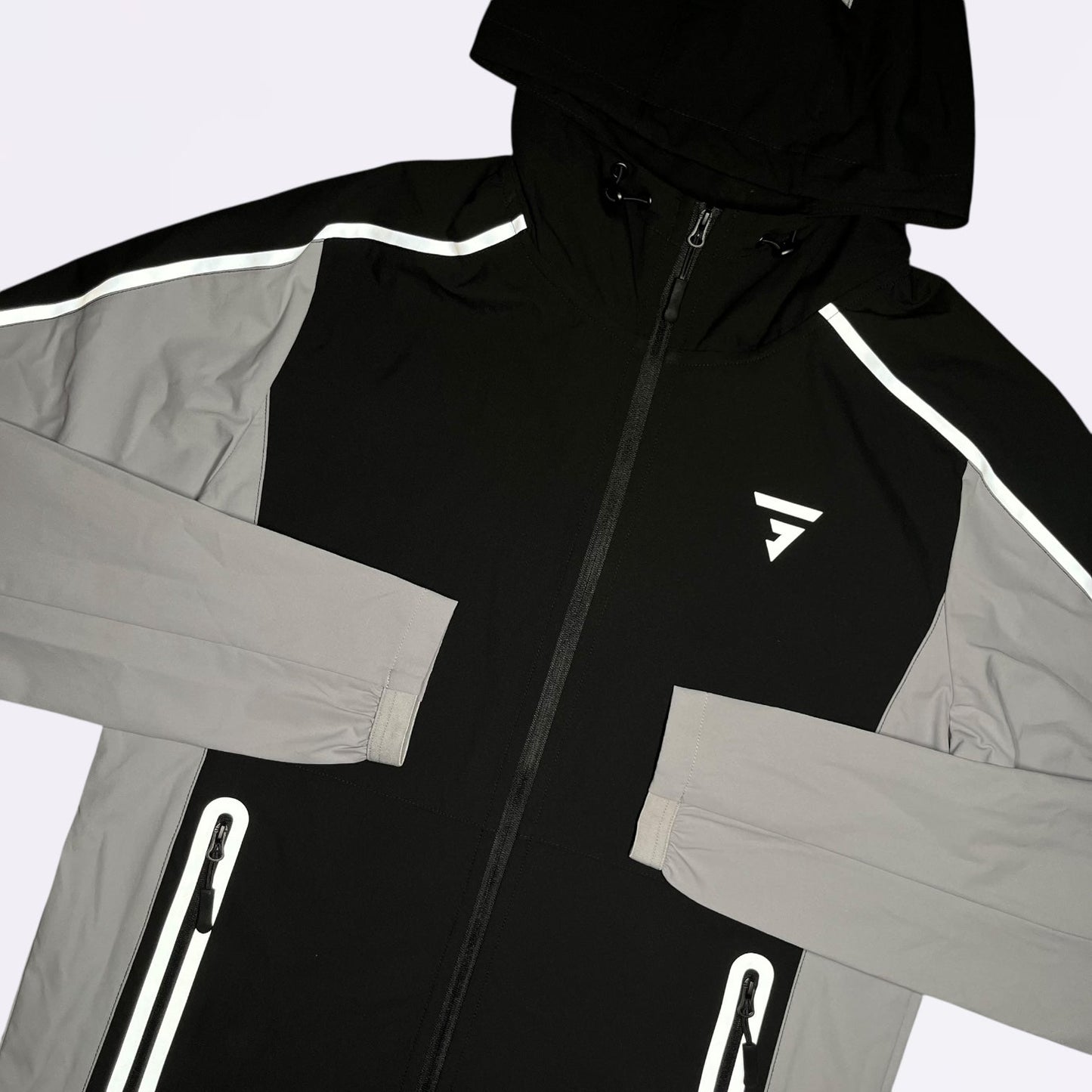 GRIID Reflect Tracksuit - Black / Grey (Junior)