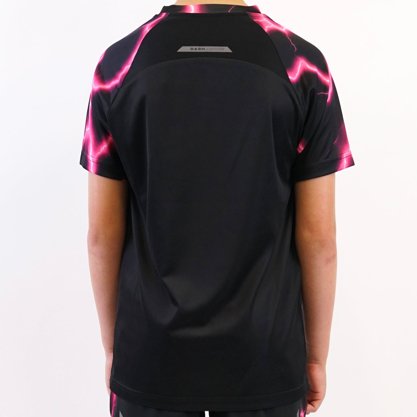 DASH Lightning Tee Set - Black / Pink (Junior)