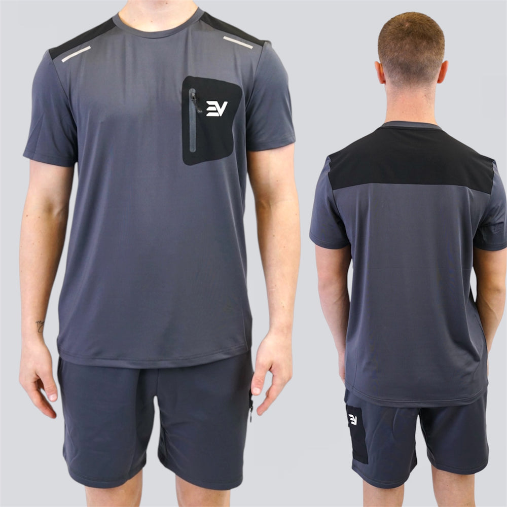 Envi Edge Tee Set - Grey