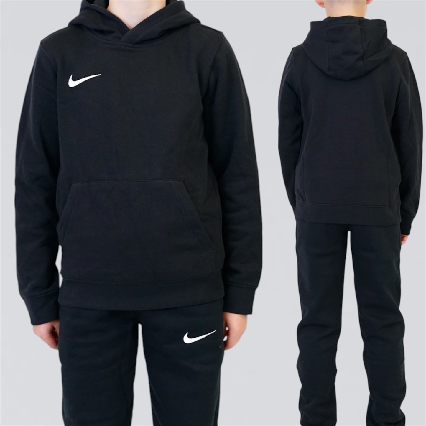 Nike Park Hoodie & Joggers Set - Black (Junior)