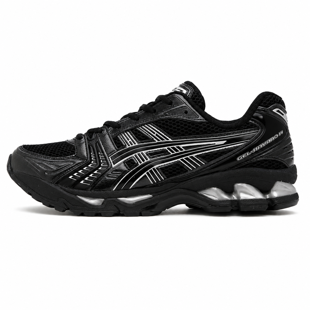 ASICS Gel Kayano 14 Black Pure Silver