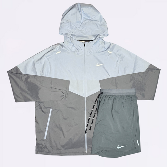 Nike Windrunner & Flex Stride - Cobalt / Grey