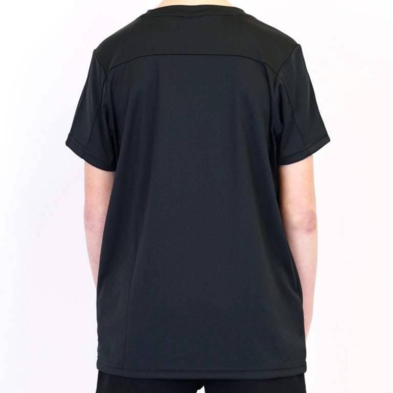 Gym King Core Panel Tee - Black (Junior)