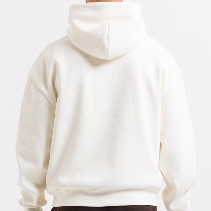 Bee Inspired Big Logo Hoodie - Off White / Red
