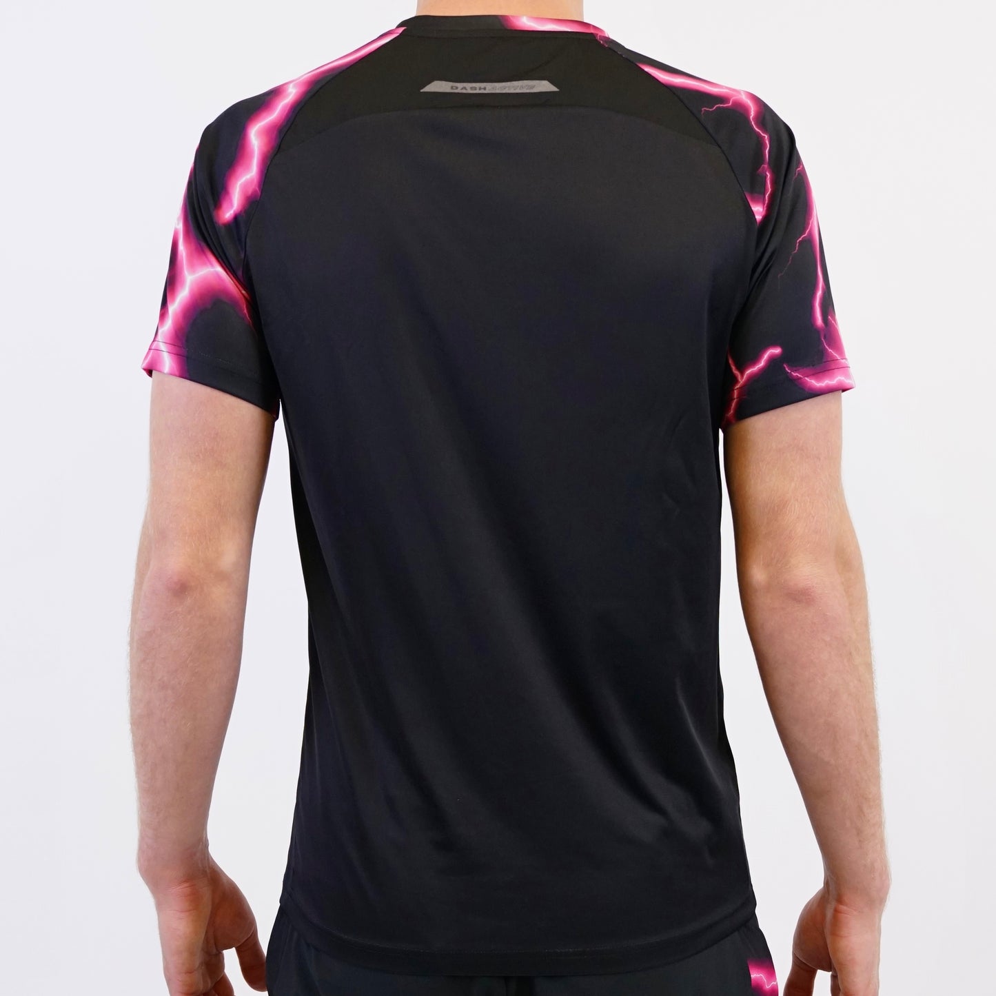 DASH Lightning Tee - Black / Pink