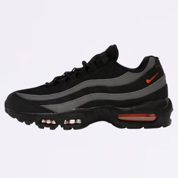 Nike Air Max 95 Black Orange Jewel Swoosh