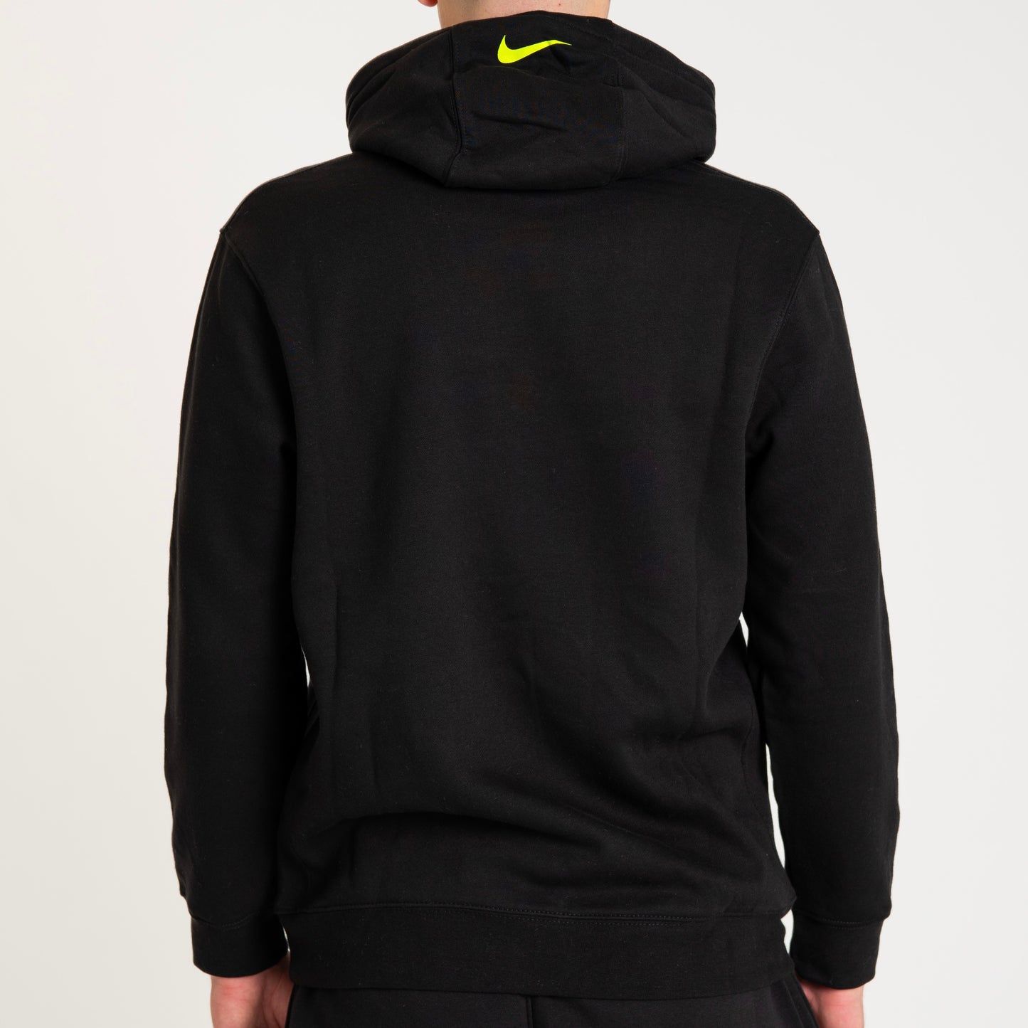 Nike Neon Swoosh Hoodie Black