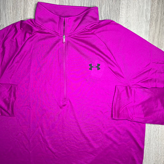Under Armour Tech Half Zip - Purple