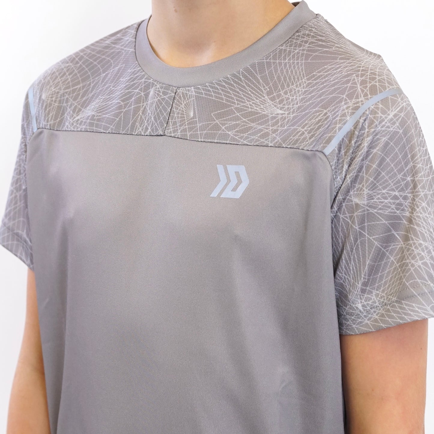 DASH Hyperweb Tee - Grey (Junior)