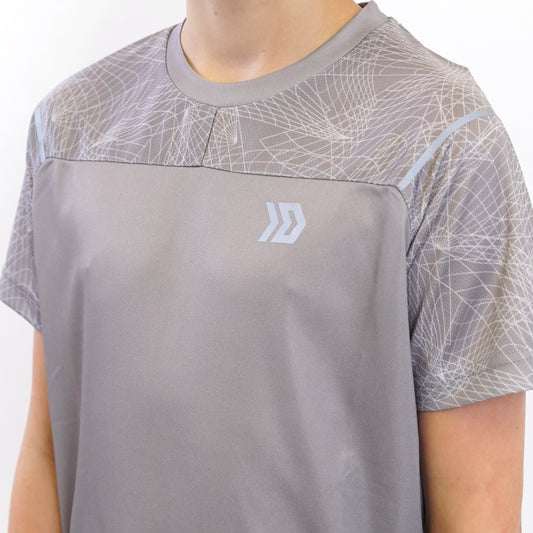 DASH Hyperweb Tee - Grey (Junior)