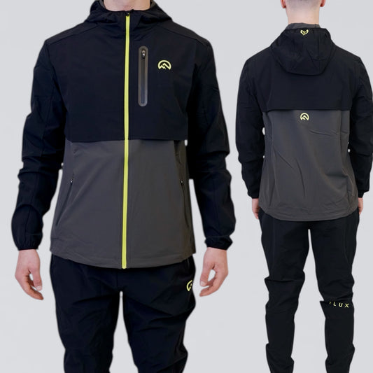 Flux Versatility Set - Jacket & Bottoms - Black / Neon