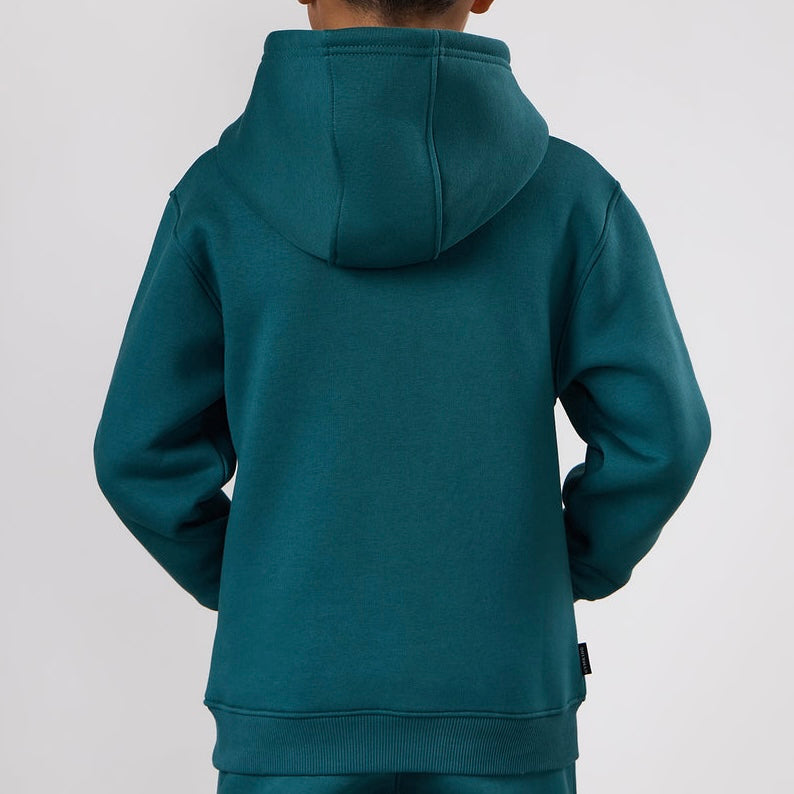 Gym King Fundamental Hood - Storm Teal (Junior)