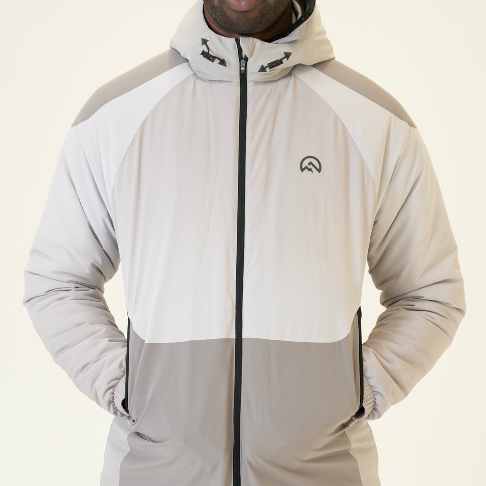 Flux Thermal Padded Jacket - Dark Grey / Light Grey