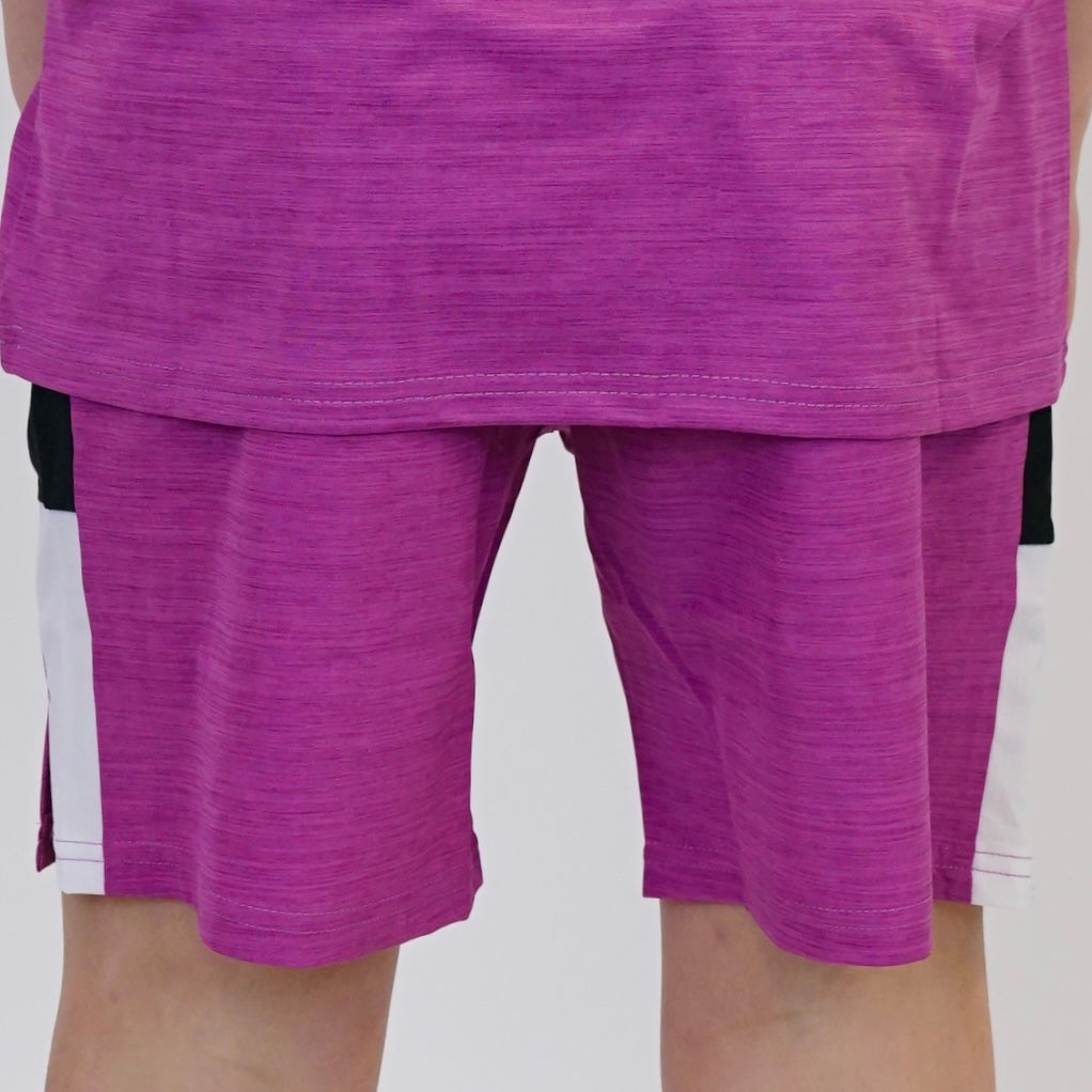 Gym King Vision Shorts - Purple (Junior)