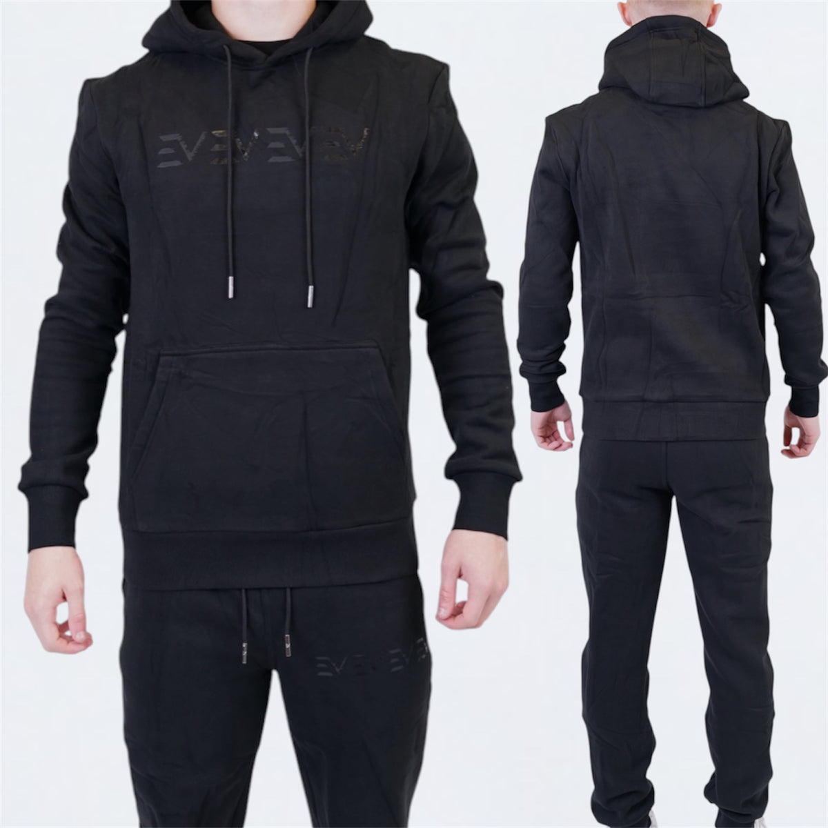 ENVI Digital Set - Hoodie & Bottoms - Black