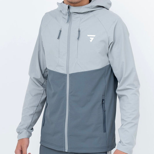 GRIID Trek Jacket - Dark Grey / Light Grey