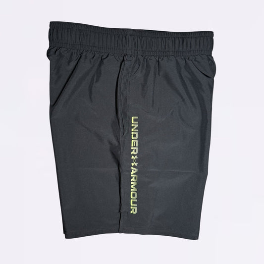 Under Armour Woven Shorts Black / Volt