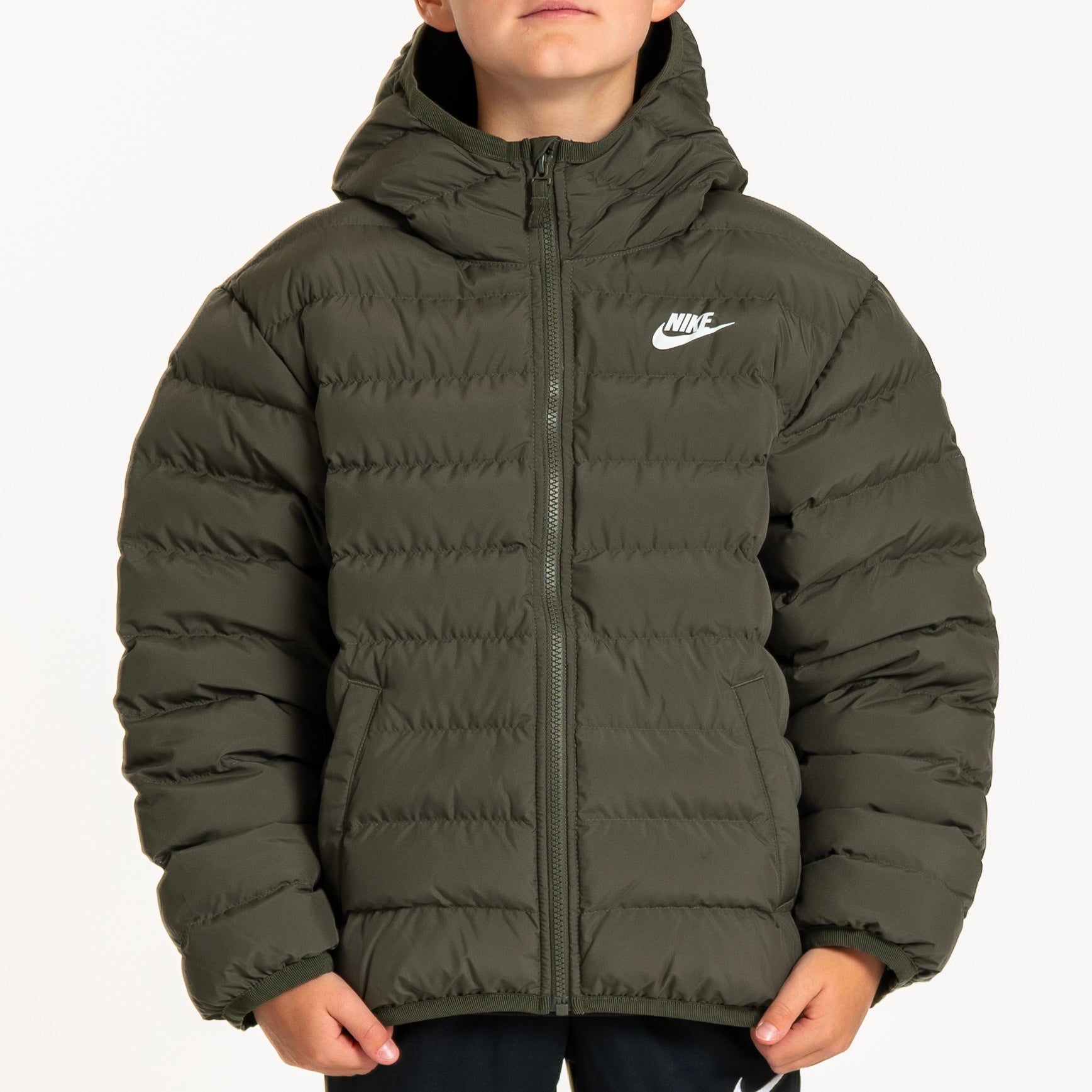 Nike Puffer Down Jacket Khaki (Junior)
