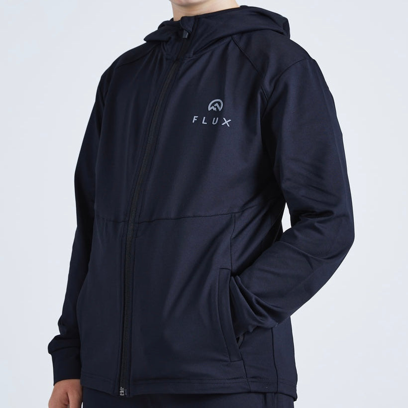 Flux Premium Jacket - Black (Junior)