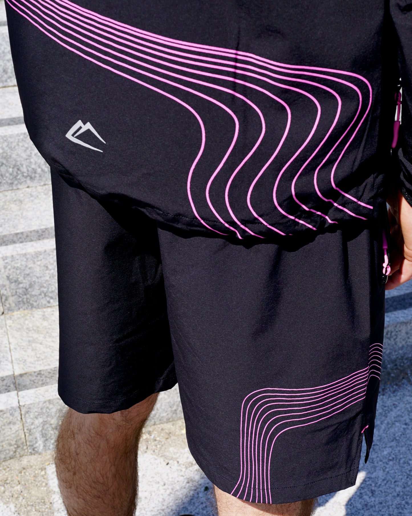 ActiveLine Wave 3 Piece Set - Black / Pink