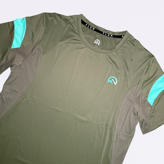 Flux Curve Tee - Sage  (Junior)