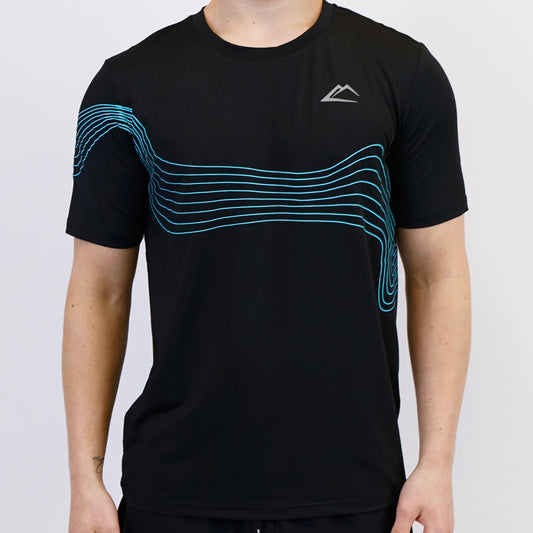 ActiveLine Wave Tee - Turquoise