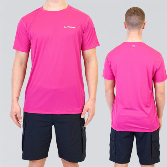Berghaus Cargo Set - Tee & Short - Pink / Black