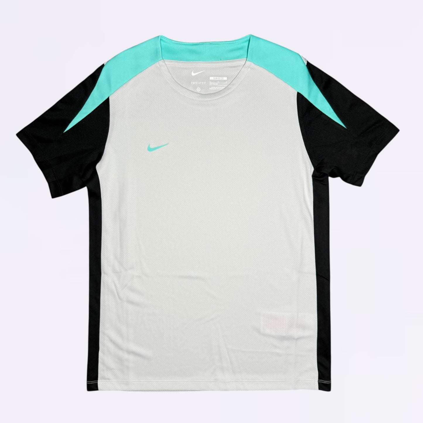 Nike Strike Tee - White / Mint  (Junior)