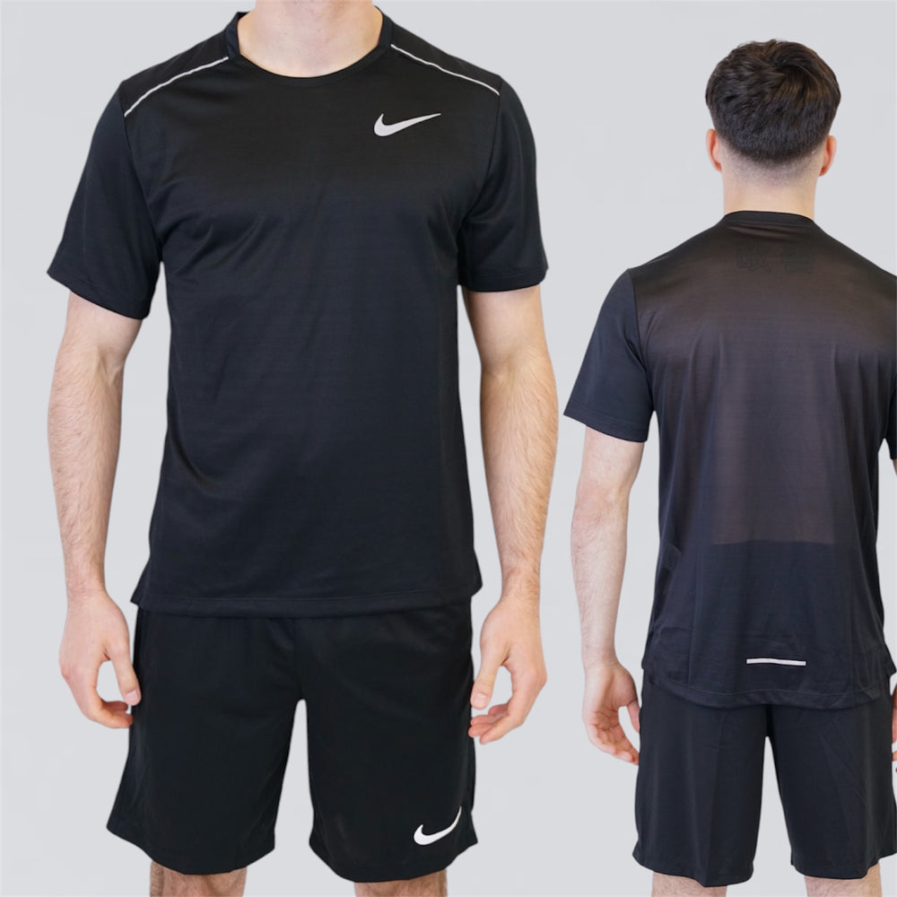 Nike Miler & Dri-Fit Set - Black