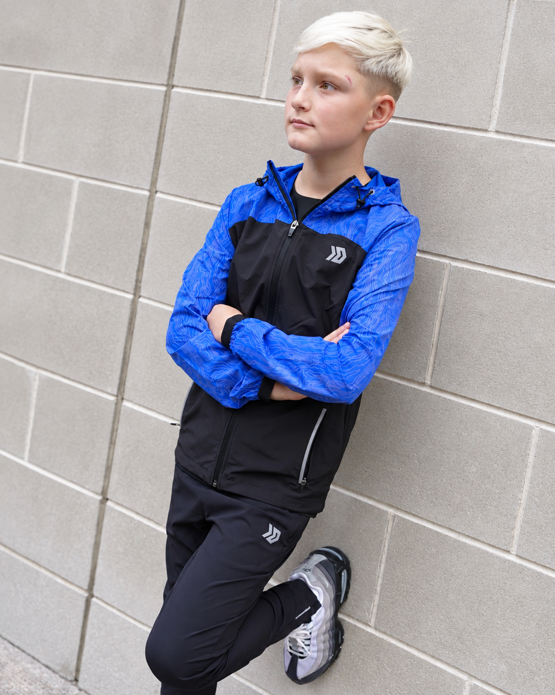 DASH Aura 3 Piece Bottoms Set - Blue / Black (Junior)