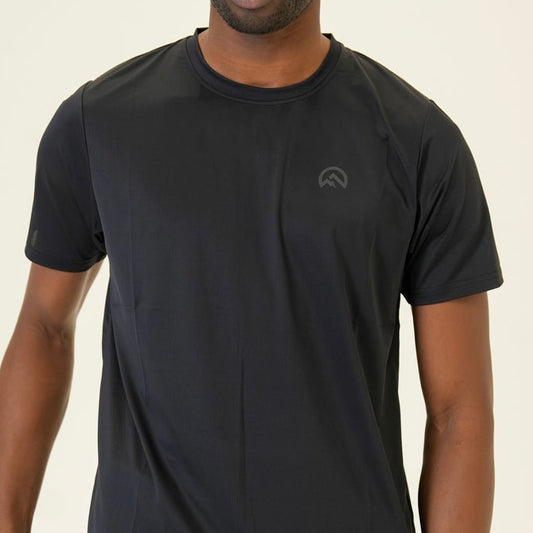 Flux Logo Tee - Black / Grey