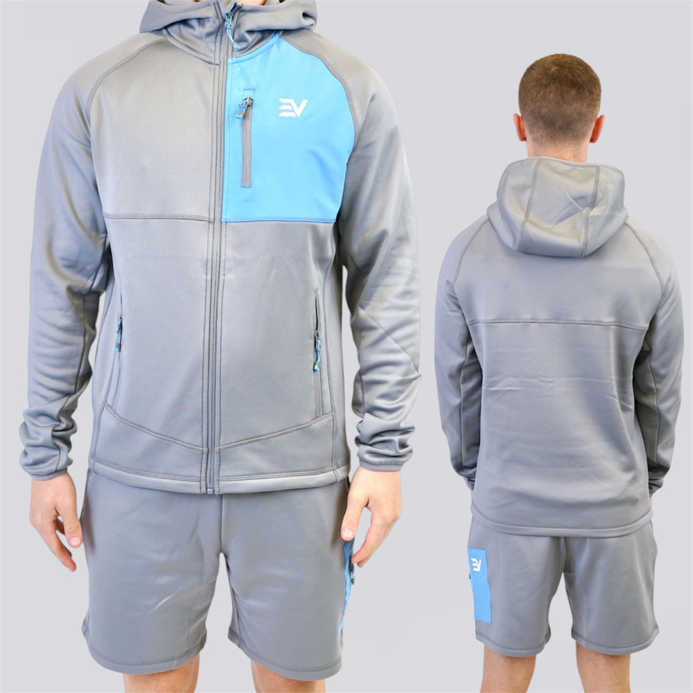 Envi Edge Jacket Set - Grey / Blue