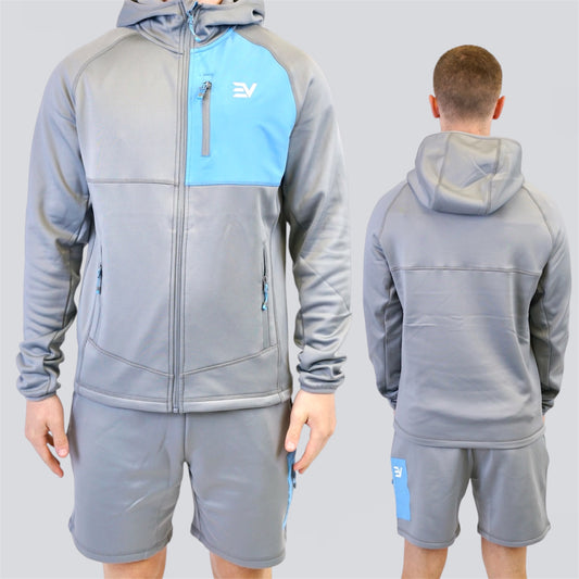 Envi Edge Jacket Set - Grey / Blue