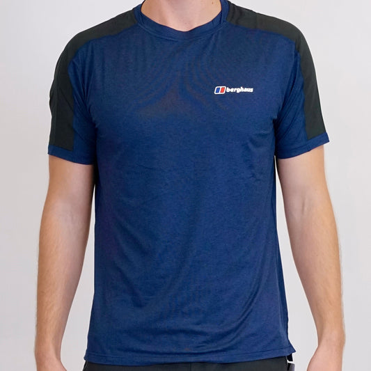 Berghaus Farndale & Terrain Set - Tee & Shorts - Blue / Black
