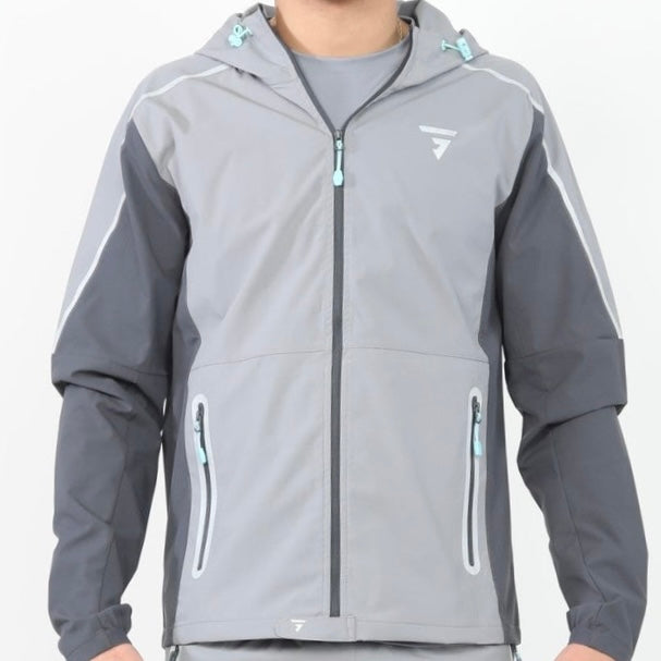 GRIID Reflect Windrunner - Grey / Aqua