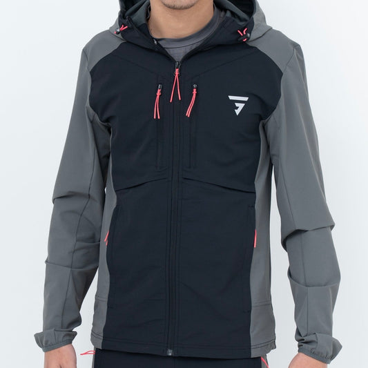 GRIID Edge Jacket - Grey / Black / Pink