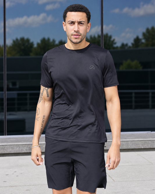 Flux Gradient 3 Piece Shorts Set - Black