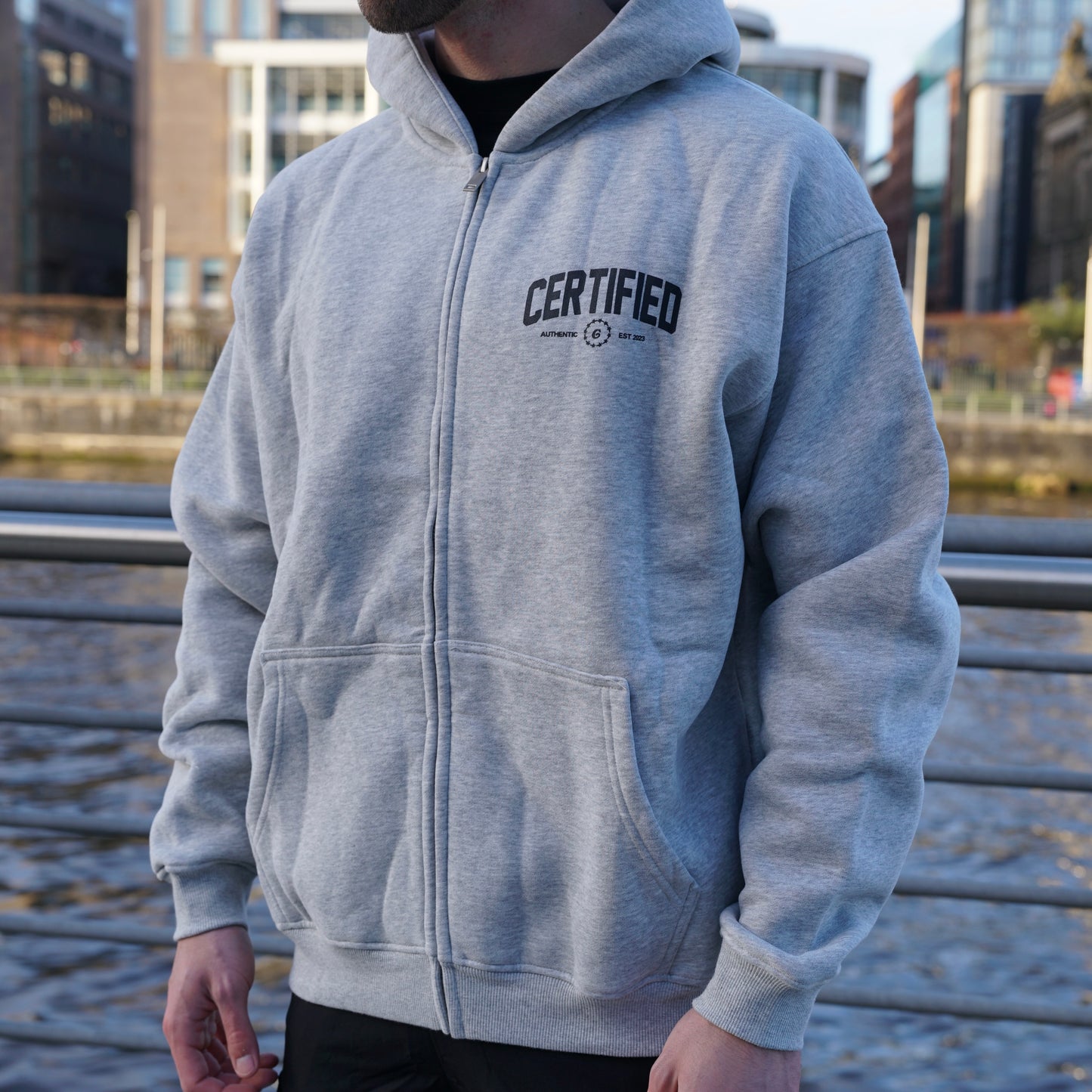 Certified Zipper - Grey