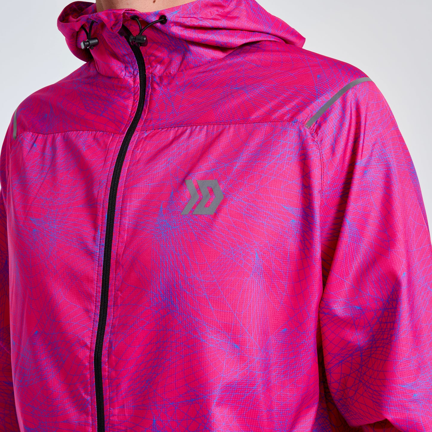 DASH Hyperweb Windrunner & Shorts Set - Pink / Black