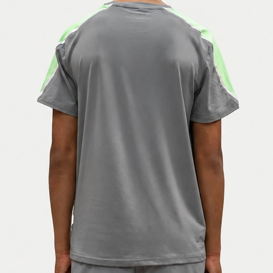GRIID Reflect Tee - Grey / Mint (Junior)